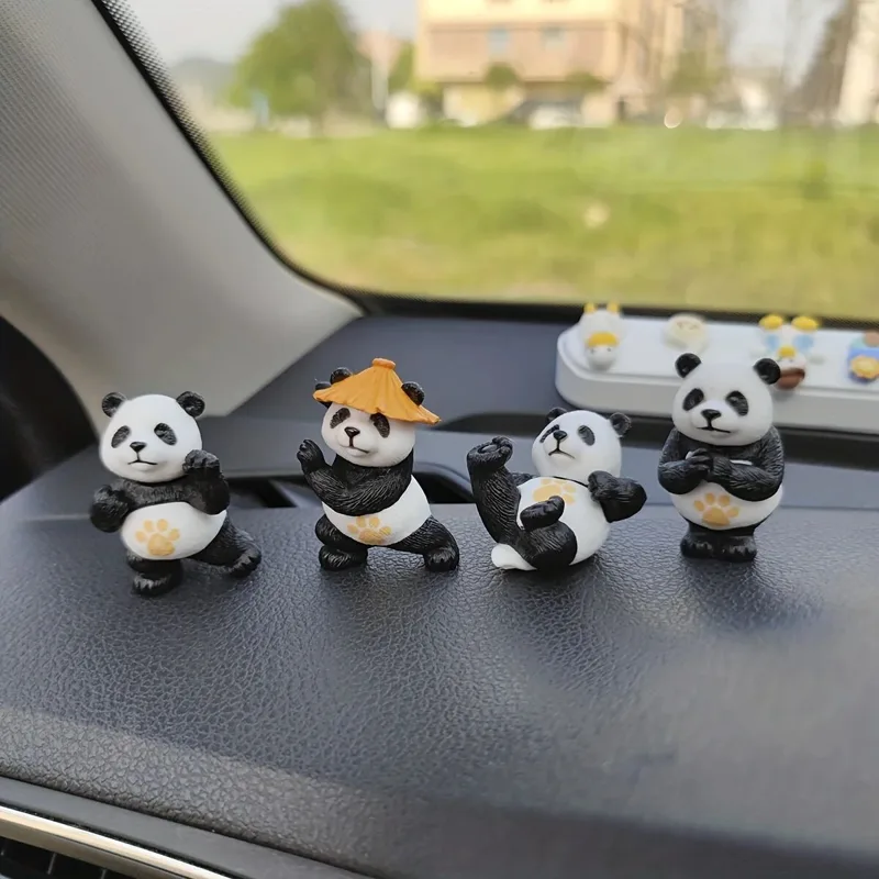 4pcs/set Panda Design Car Orna - Interior Design Years recension och pris