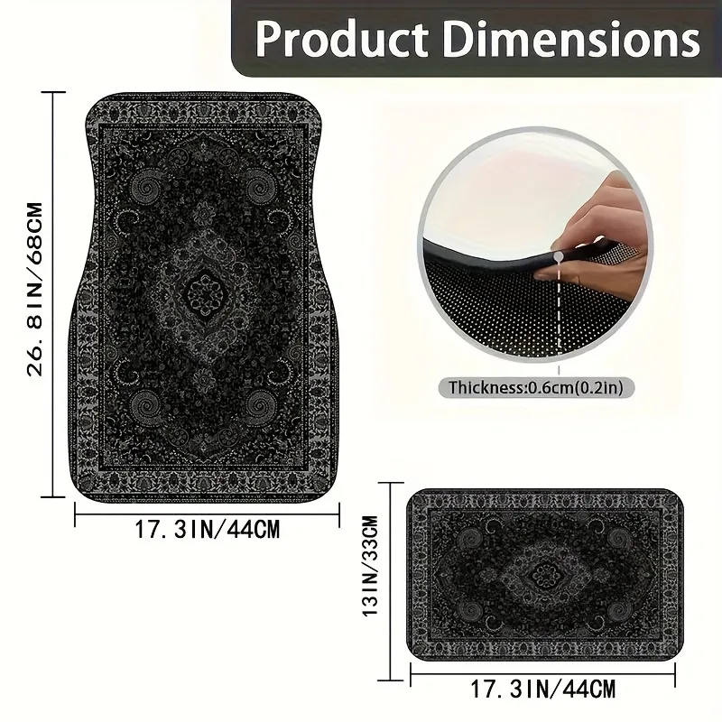Car Floor Mats Rectangular Ban - Interior Design Product recension och pris