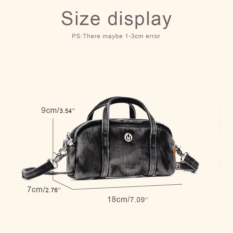 Korean Casual Mini Denim Box B - Interior Design Women recension och pris