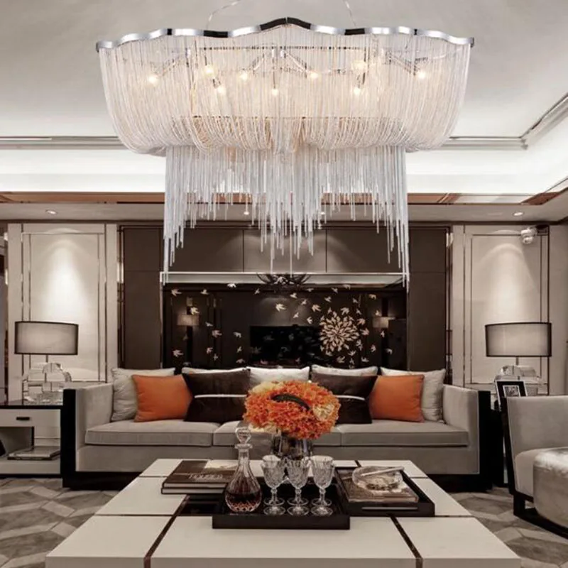 Modern Silver Aluminum Chain C - Engineering And Interior Design recension och pris