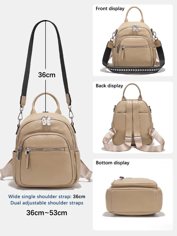 Zency Genuine Leather Small Ba - Interior Design Women recension och pris