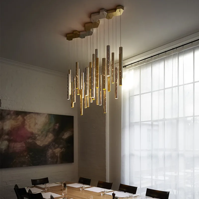 Modern LED Ceiling Chandelier  - Interior Design Hall recension och pris
