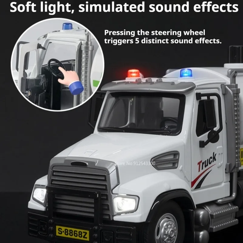 1:32 City Sprinkler Truck Anti - Engineering And Interior Design recension och pris