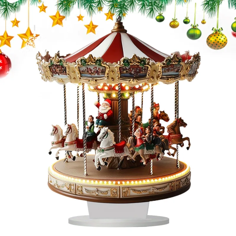 Christmas Table Decor Carousel - Interior Design Home Decor recension och pris