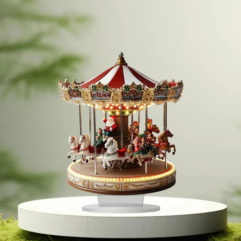 Christmas Table Decor Carousel - Interior Design Home Decor recension och pris