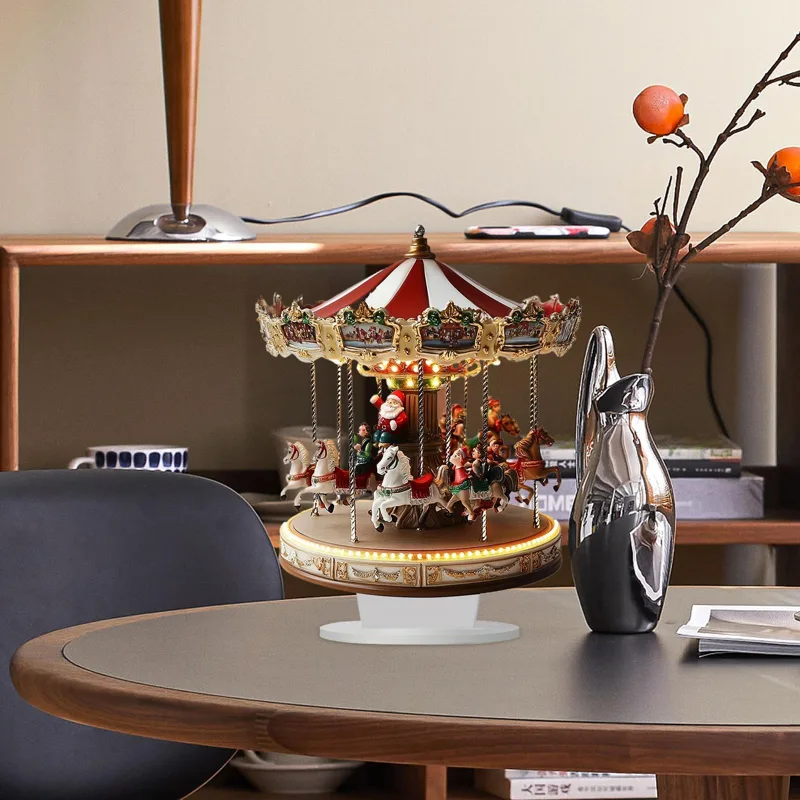 Christmas Table Decor Carousel - Interior Design Home Decor recension och pris