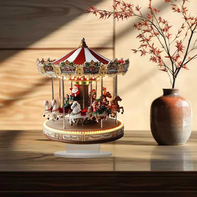 Christmas Table Decor Carousel - Interior Design Home Decor recension och pris