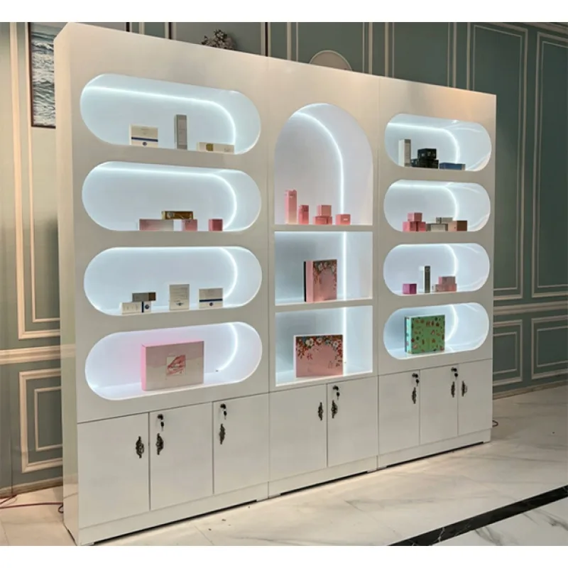 custom.Cosmetic Shop Interior  - Interior Design White And Wood recension och pris