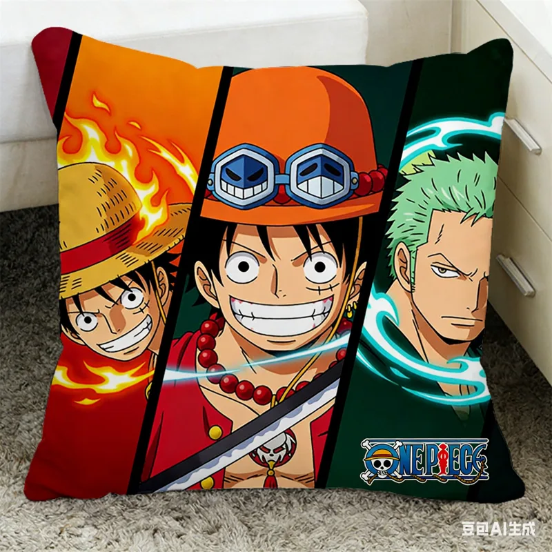 One Piece Anime Style Pillowca - Interior Design Home Decor recension och pris