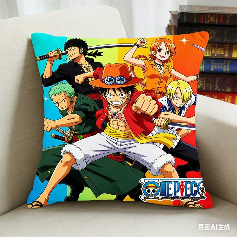 One Piece Anime Style Pillowca - Interior Design Home Decor recension och pris