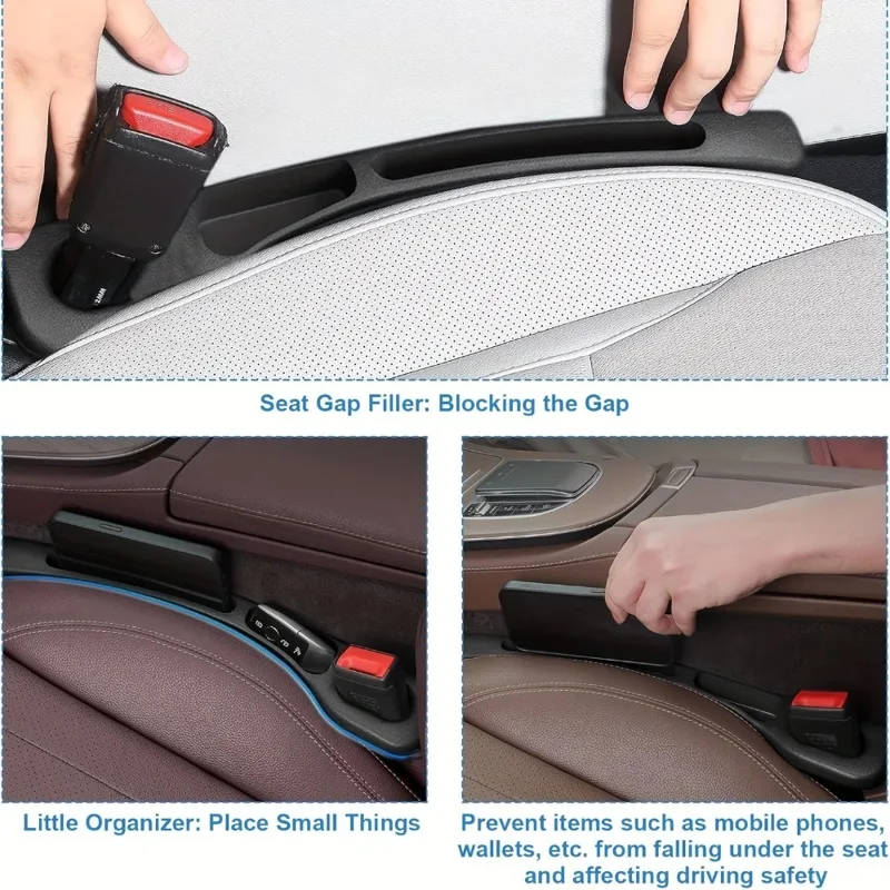 2Pcs Car Seat Gap Filler Organ - Interior Design Product recension och pris