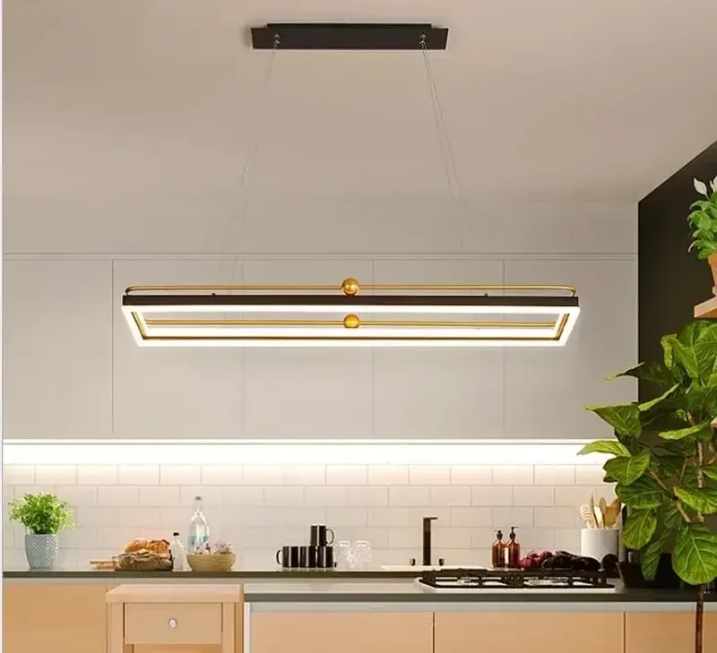 Modern led chandelier circle l - Engineering And Interior Design recension och pris