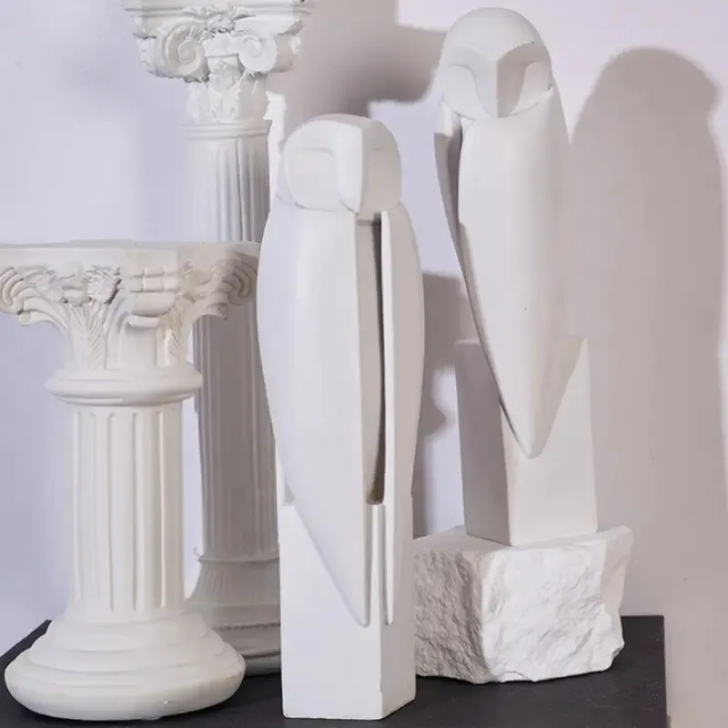 Minimalist Owll Statue Sculptu - Interior Design Home Decor recension och pris