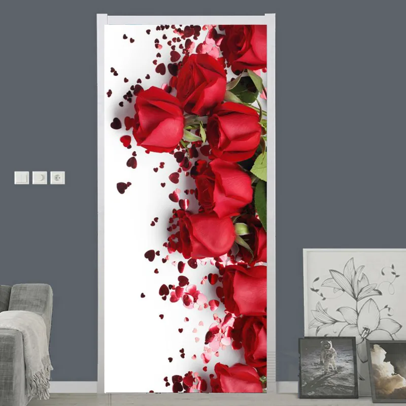 White Rose Flower Wallpaper Fo - Interior Design Home recension och pris